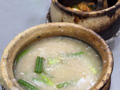 -长城砂煲田鸡粥