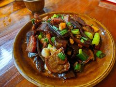腊肉炒蕨粑-苗湘食府(十年店)