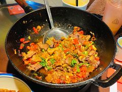 小炒黄牛肉-小隐人家(乐松店)