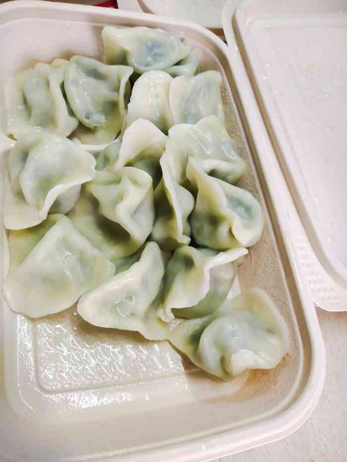 颂饭精致水饺(领秀城店)-"「韭菜肉水饺」不错有满减活动哦.小菜味.