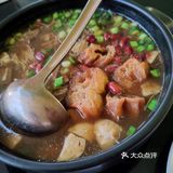 两个人吃不完，第一次吃这种汤的面线 冲着露台去的