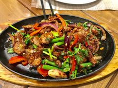孜然羊肉-巴师傅川菜