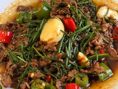 爆炒黄牛肉-好兄弟郭巨海鲜(天一阁店)