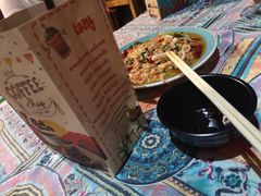 油呛鱿鱼-半坡九号老挝冰咖啡