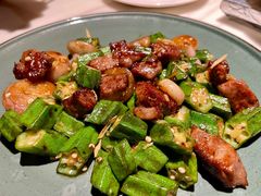 青柠秋葵煎牛肉粒-陶陶居酒家(新天地店)