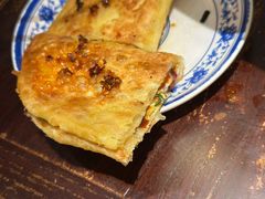 葱油蛋饼-老客满蛋饼(双塔市集店)