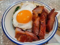 厚切叉燒煎蛋飯-华嫂冰室(湾仔店)