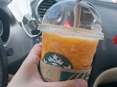 芒果西番莲果茶星冰乐-星巴克(大庆让胡路万达广场店)