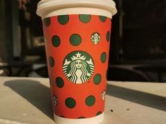 圣诞姜饼拿铁-星巴克臻选(广州沙面店)