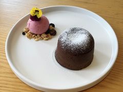 巧克力熔岩蛋糕-Bracket Coffee(工体店)