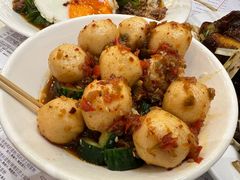 辣汁鱼蛋-大哥餐厅(西城花园店)