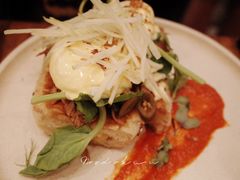 古巴班尼流心蛋-FLOVIE FLORIST CAFE