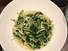 豆皮炒鸡毛菜-十里弄堂(K11店)