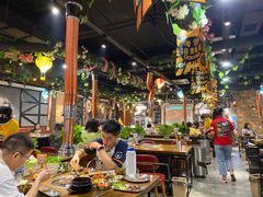 大堂-·缸桶屋·韩式牛肋条自助烤肉(西湖D11店)