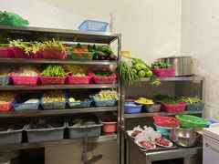 自助取餐区-海口滨海新村143号海南老字号炒菜店