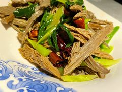 黑腐竹拌芥蓝-雲蜀龙阁·金牌水煮鱼(方庄店)