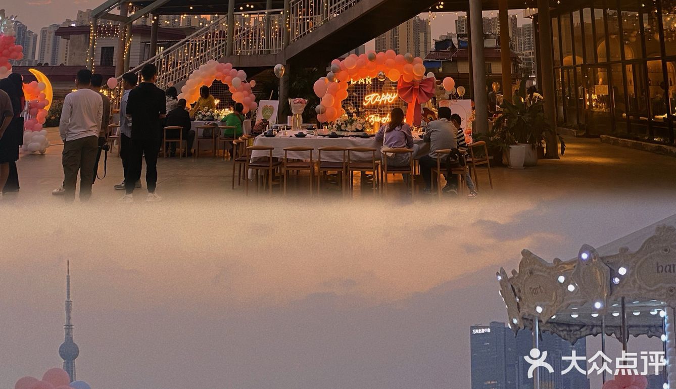 相约云端，坐夕阳里看城市的衰弱