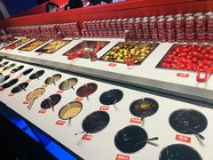 自助调料区-麻辣英雄重庆火锅(二城广场店)