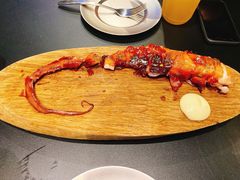 碳烤章鱼腿-造精酿餐厅