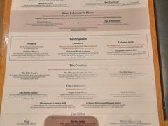 菜单-Burger & Lobster(Dean Street)