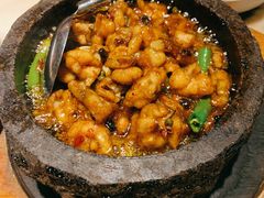 石锅杭椒牛蛙-桂满陇-西湖船宴(西单大悦城店)