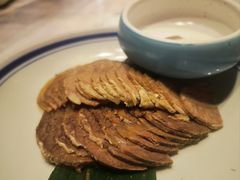 古法盐蘸牛肉-老头儿油爆虾(星光一期店)