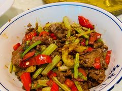 茶油炒黄牛肉-丹江口渔村·湘味厨房(桃园店)