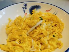 鲜银鱼炒蛋-渔阿婆熟醉蟹·30年本帮菜传承·鱼头汤(拈花湾·灵山必推店)
