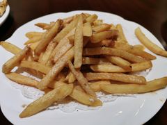 蛋黄薯条-晚归月亮湾私家菜(临邑路店)