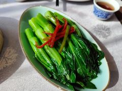 白灼田园菜心-汤臣·空中餐厅·严选粤菜(石湾世博广场店)