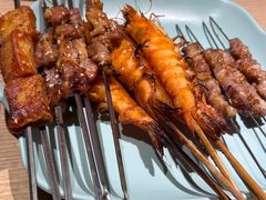 -街角等你.大连海鲜烧烤.经典铁板海鲜串(西安路店)