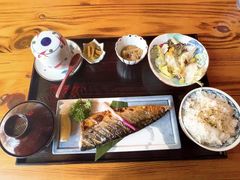 盐烤青花鱼定食-千懿六本木酒场(常熟路店)