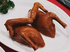 玻璃脆皮乳鸽-利苑酒家(金宝店)