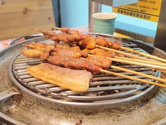 -大漠风炭火烤肉火锅自助餐厅(台山万达店)