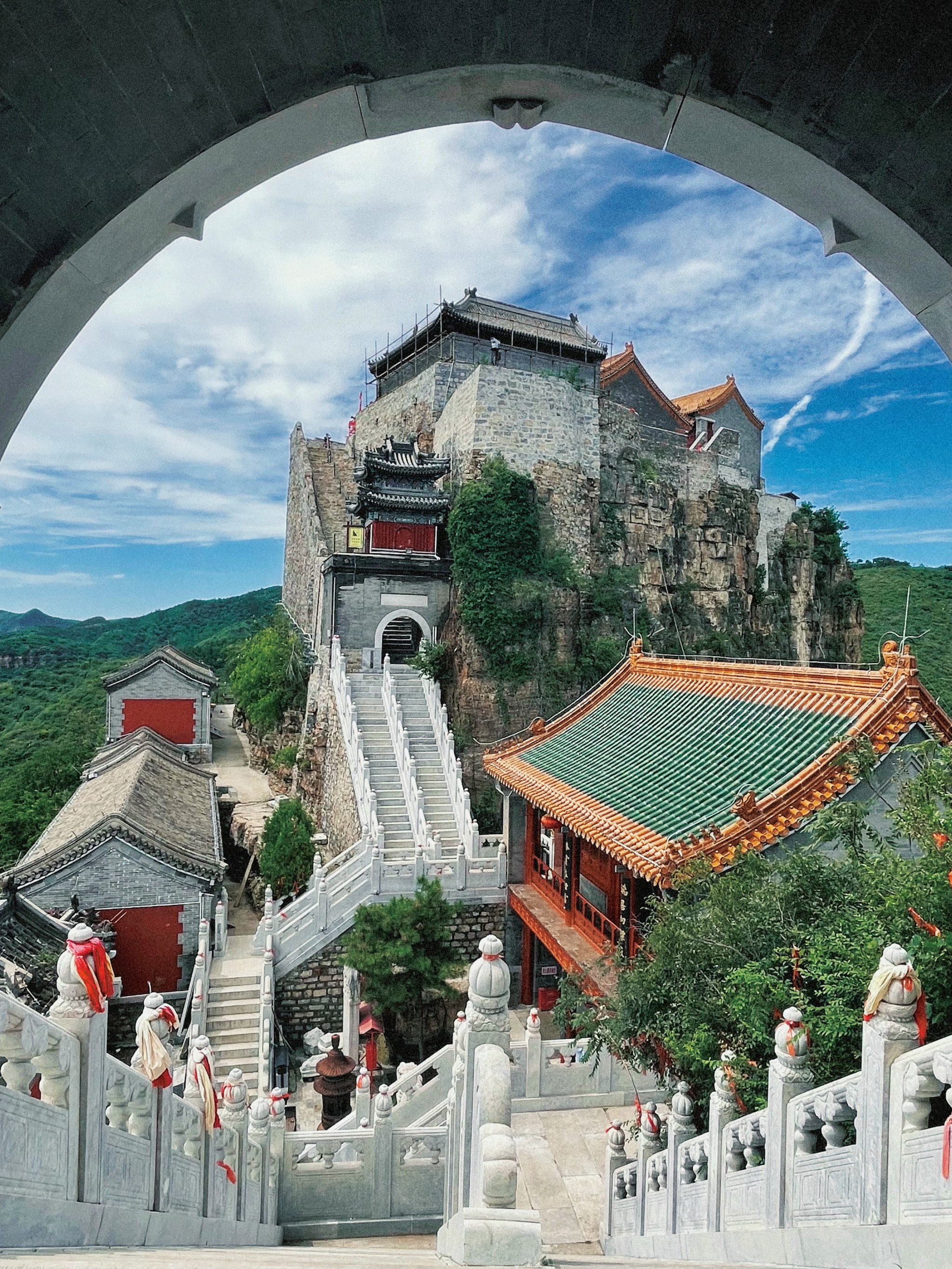 丫髻山风景区门票图片