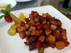 黑椒金蒜牛肋皇-佳兰雅序融合菜(高新店)