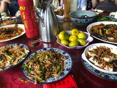 韭菜炒河虾-生态苑农庄(十里画廊遇龙河店)