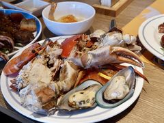 螃蟹-咖啡苑自助餐厅·中国大饭店