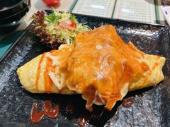 马苏里拉鸡扒蛋包饭-阿飛冰室(下沙店)