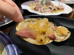 蒜蓉蒸北极贝-蚝美人·生蚝海鲜烧烤(茶花园店)