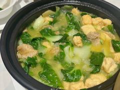 油渣青菜煲-品大三·经典淮扬菜(大行宫店)