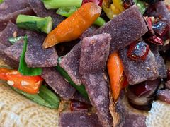 蕨粑炒腊肉-和福餐馆(西江古街店)