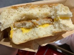 芝士猪柳蛋帕尼尼-肯德基(燕岭店)