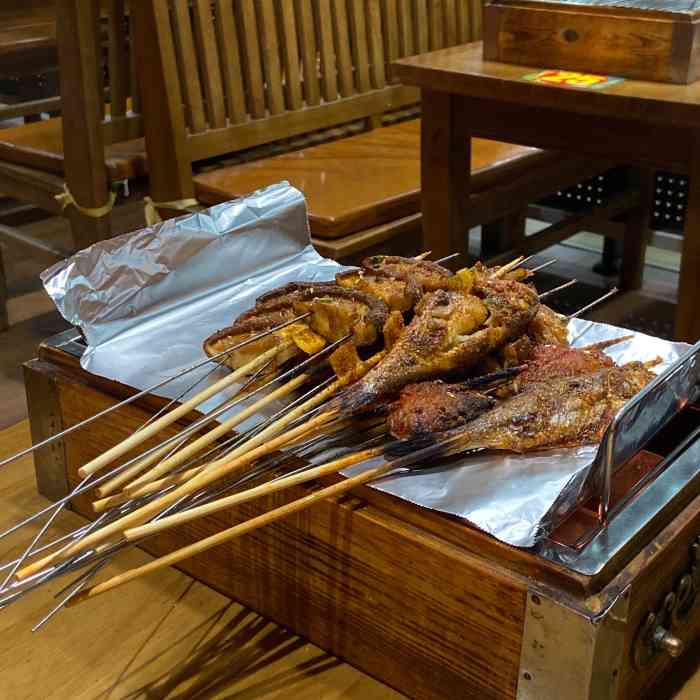 老友烧烤(湖经店)-"很好吃 经常和朋友过来 老板人很好 烤土.