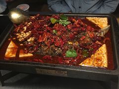 -探鱼·鲜青椒爽麻烤鱼(广州花都来又来店)