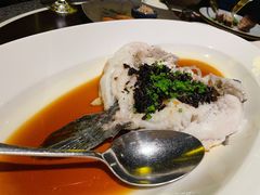 干菜蒸笋壳鱼-杭州西子湖四季酒店·金沙厅