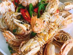 椒盐濑尿虾-明记海鲜大排档(巽寮湾店)