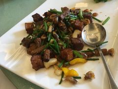 牛肉粒炒菇-华南师范大学石牌校区陶园