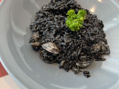 墨鱼汁蛤蜊烩饭-IL Forno 意坊·意大利餐厅(温州万象城店)