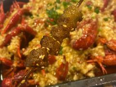 烤牛肉串-靓靓蒸虾(中山公园店)